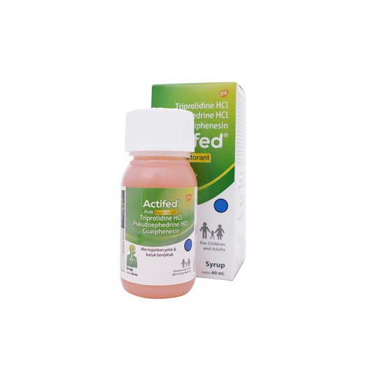 ACTIFED PLUS EXPECTORANT SIRUP 60 ML
