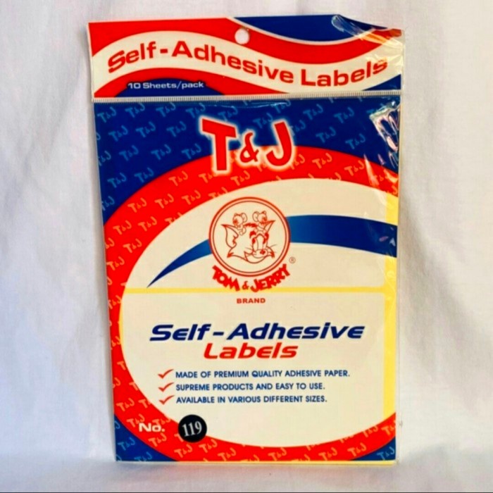 Label TOM&JERRY No 119