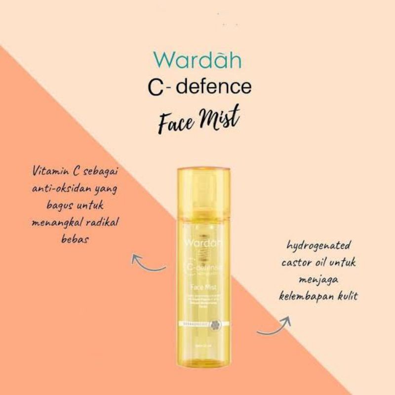 WARDAH C-DEFENSE FACE MIST 55ML