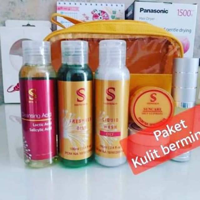 paket kulit berminyak