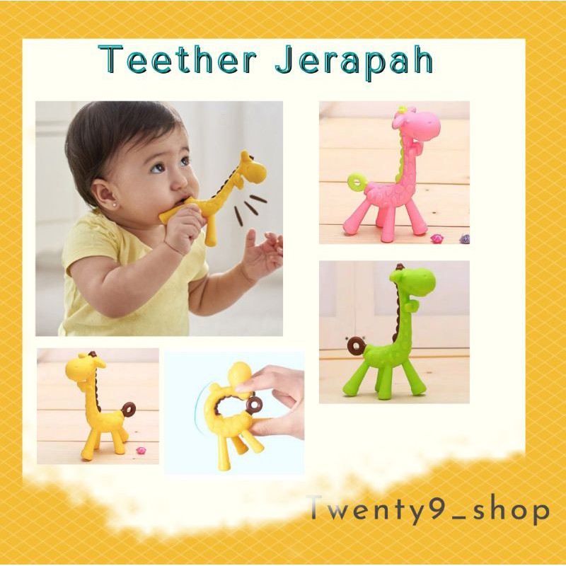 Mainan Teether Jerapah