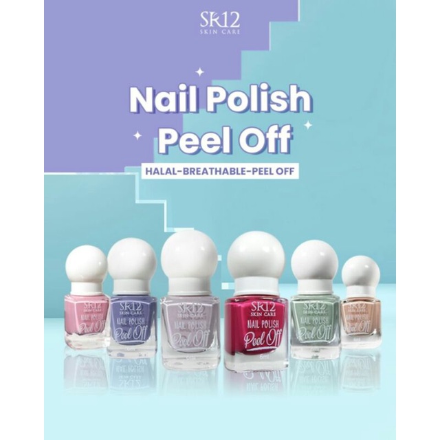 Nail polish peel off