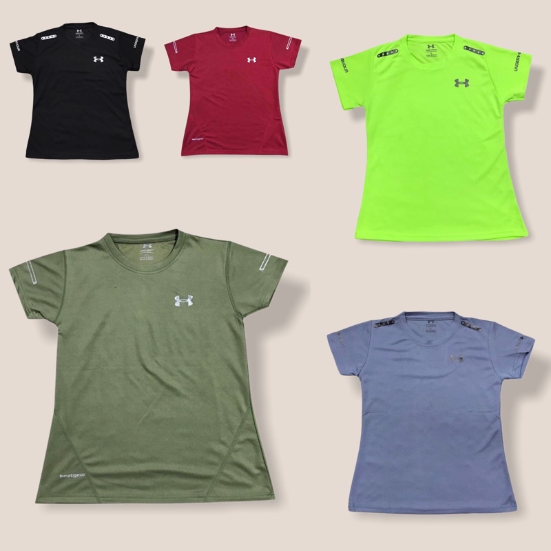 Kaos UNDER CEWE Olahraga/Gym/Running