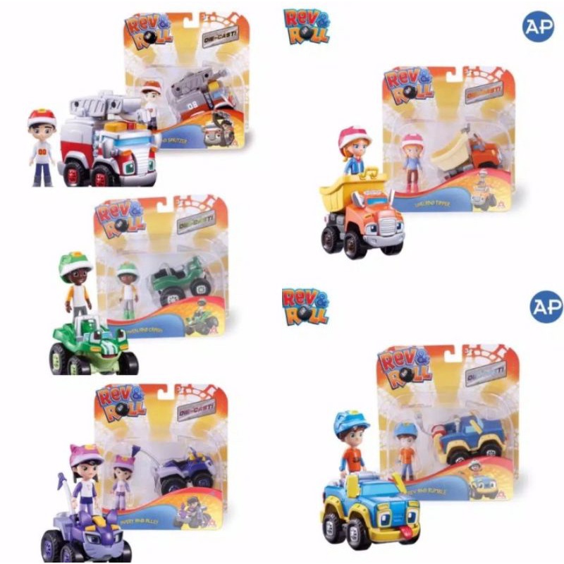 Rev & Roll Die-cast Original Alpha