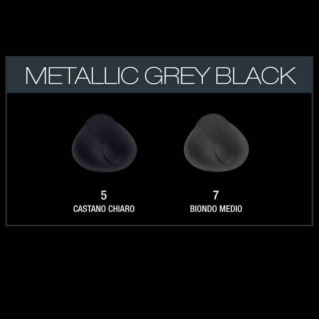 METALIC GREY BLACK (include oxid'o/developer)