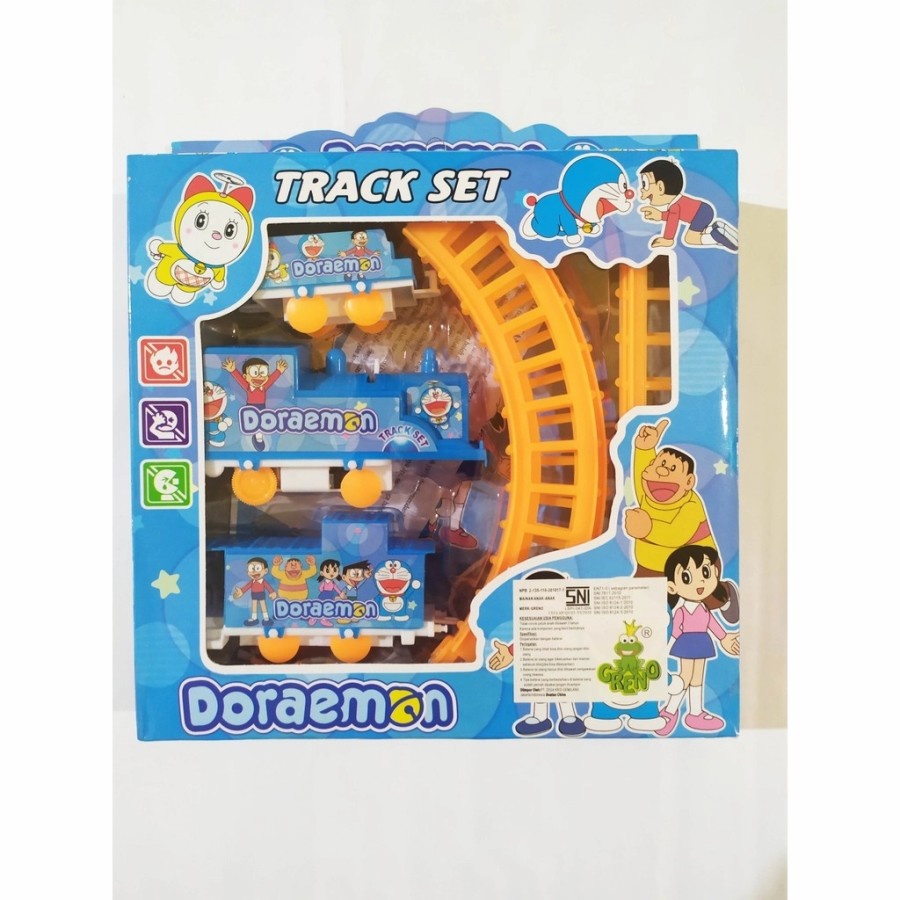 Mainan Kereta api Karakter Doraemon