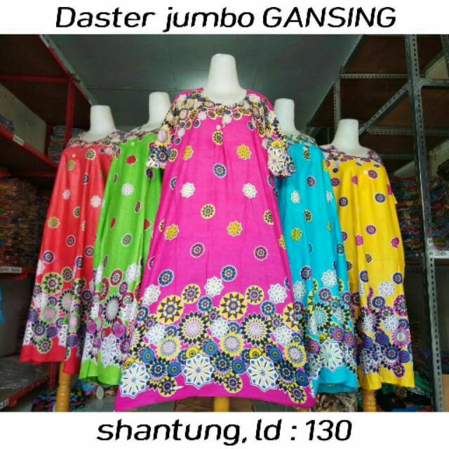 Daster jumbo murah meriah rayon