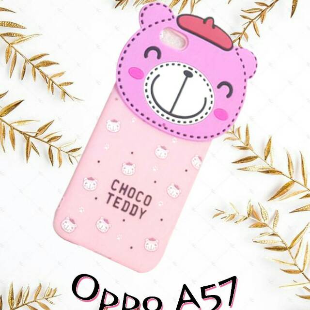 Case sofcase choco teddy oppo A57