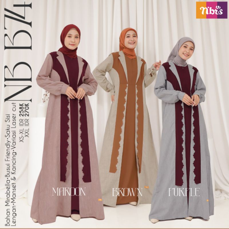 Gamis Nibras NB B74