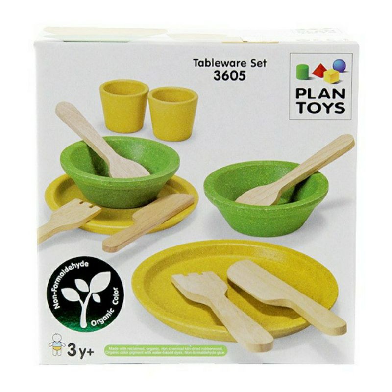 Plan Toys Tableware Set (ORIGINAL)