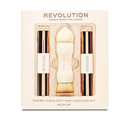 Revolution "Creme Highlight and Contour Kit - Medium"