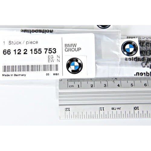 Original Sticker Logo BMW E46 Kunci Remote model Diamond