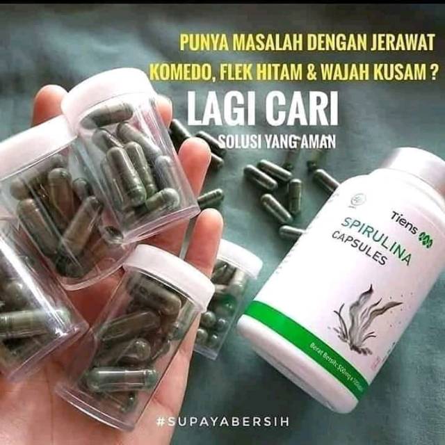 MASKER SPIRULINA TIENS