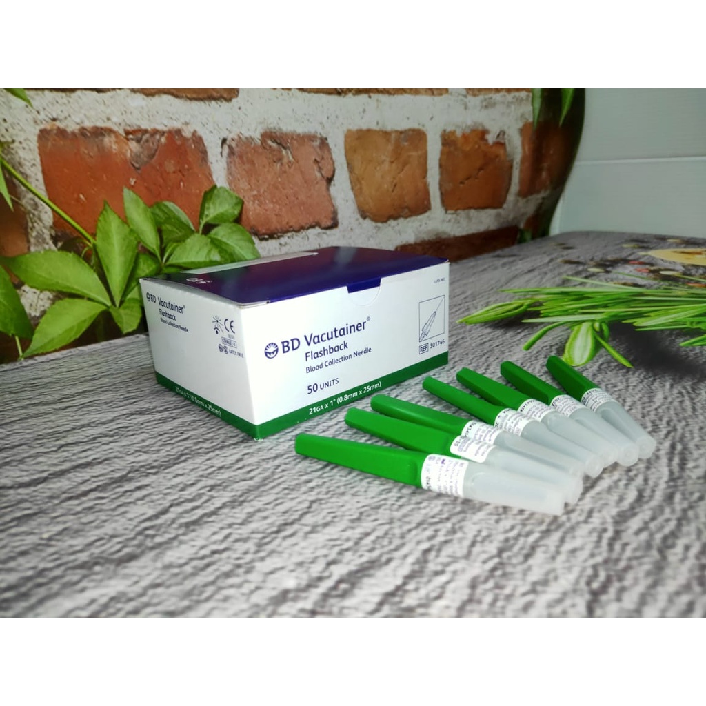BD Vacutainer Flashback 21GA Perpcs