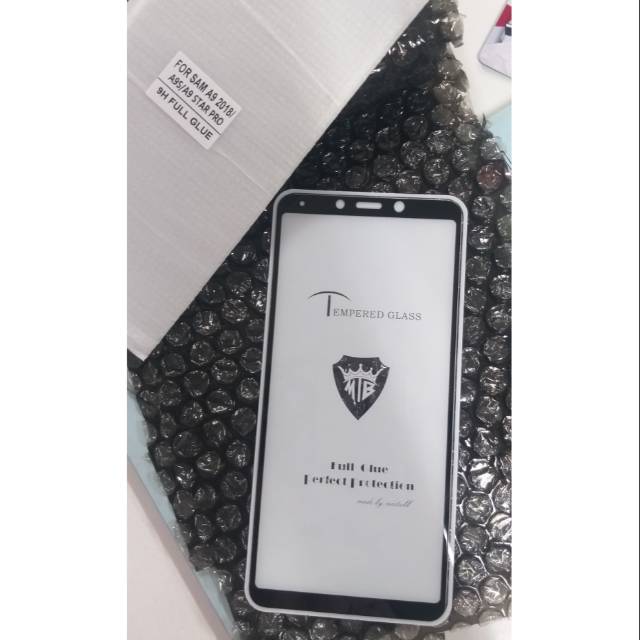 Temper glass samsung A9 full