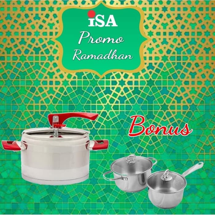 ramadhan Panci Presto ISA Ruby 5 liter Hs100R