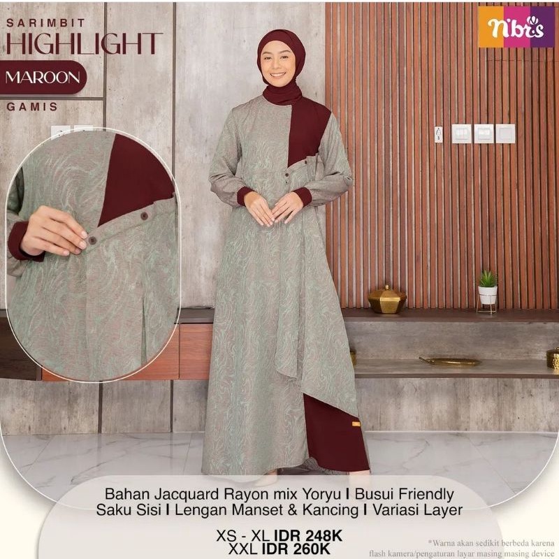 GAMIS HIGHLIGHT MAROON