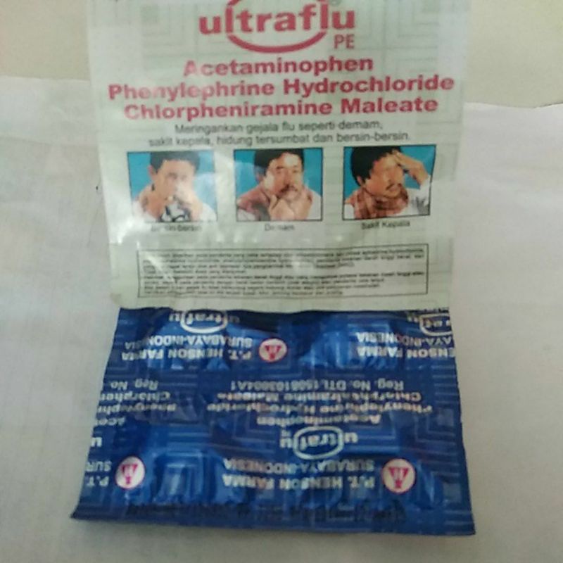 Obat Flu Ultraflu 3strip