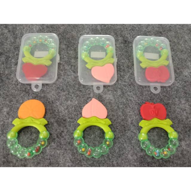 TEETHER RATTLE FRUIT