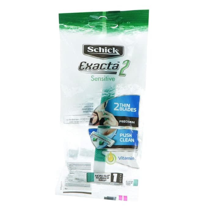 Schick Exacta 2 Sensitive with Vitamin E Original 100%