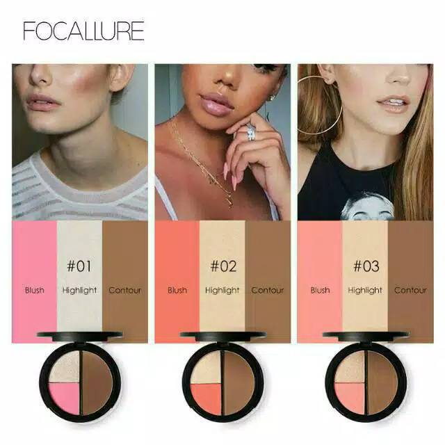 Focallure Blush Highlighter & Contour