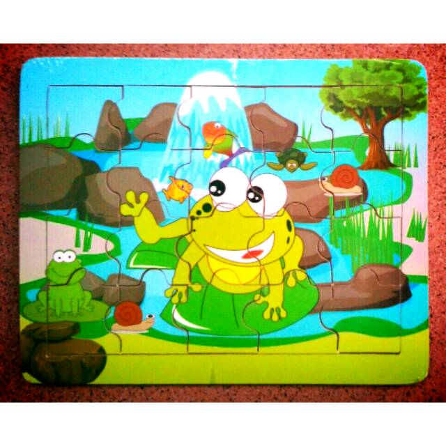 Puzzle Mini Stiker Katak
