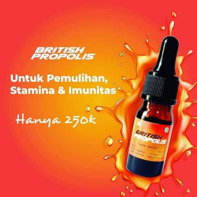 BRITISH PROPOLIS 100% ORIGINAL