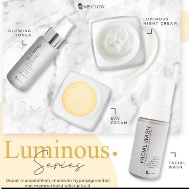 MS GLOW LUMINOUS SERIES BASIC_Jaminan original 100%