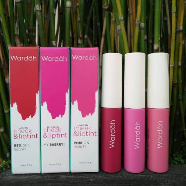 Cheeck &Liptint wardah