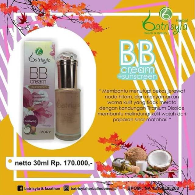 Batris BB Cream + Sunscreen