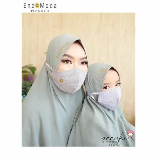MASKER KAIN ENDOMODA ORIGINAL