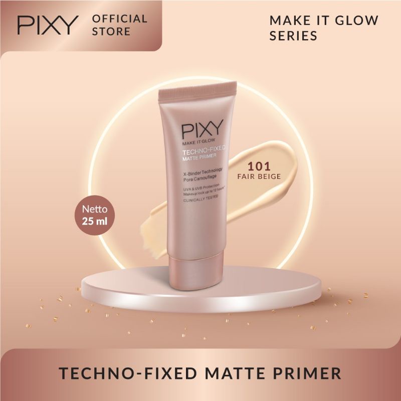 PIXY MAKE IT GLOW TECHNO - FIXED MATTE PRIMER