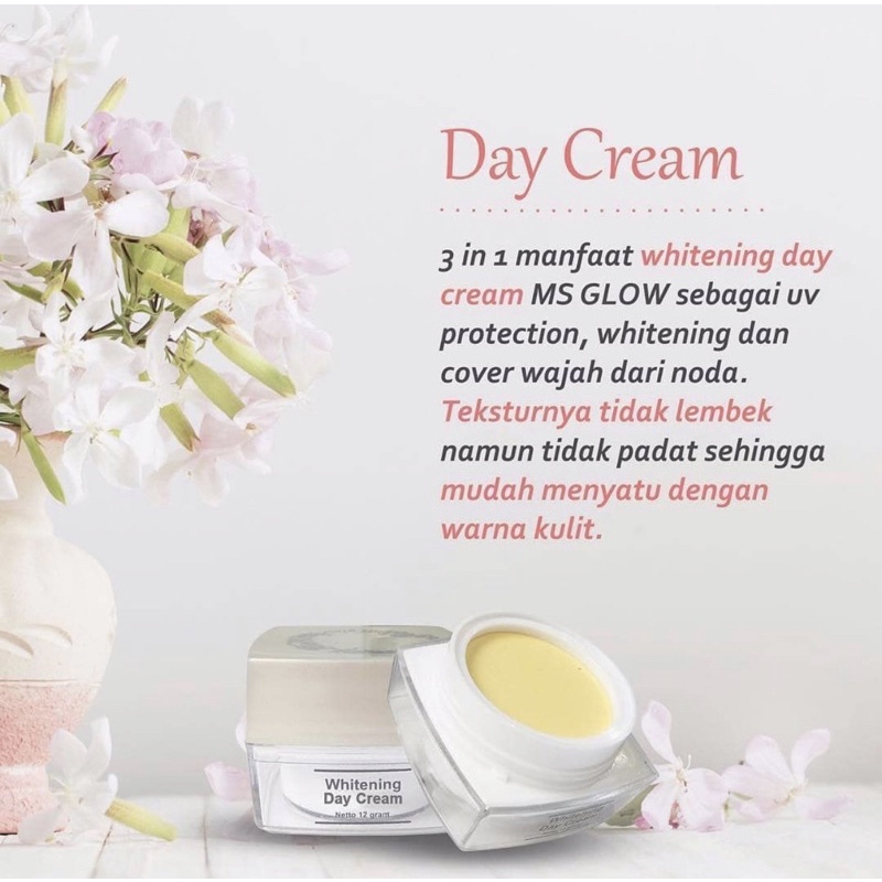day cream msglow