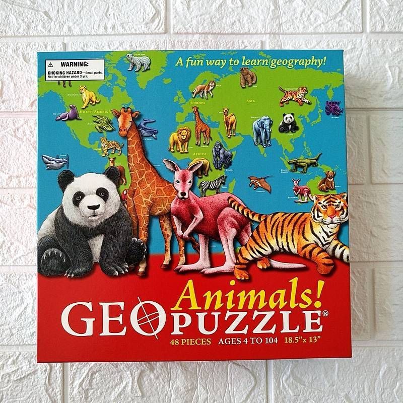 Animals! Geo Puzzle