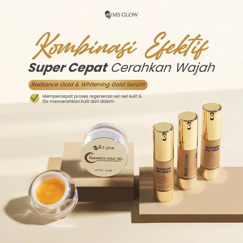 whitening gold serum