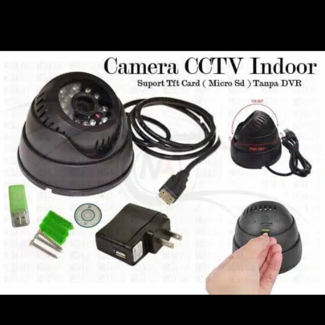 Camera CCTV Portable Micro SD Support