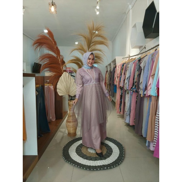 gamis burkat mutiara