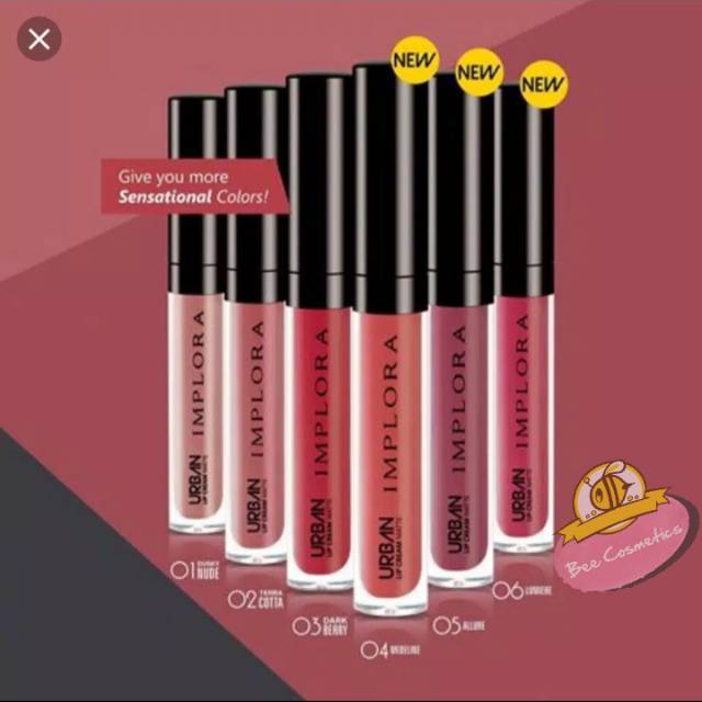 Implora urban lip cream matte