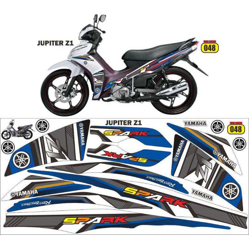 striping/decal/sticker jupiter z1