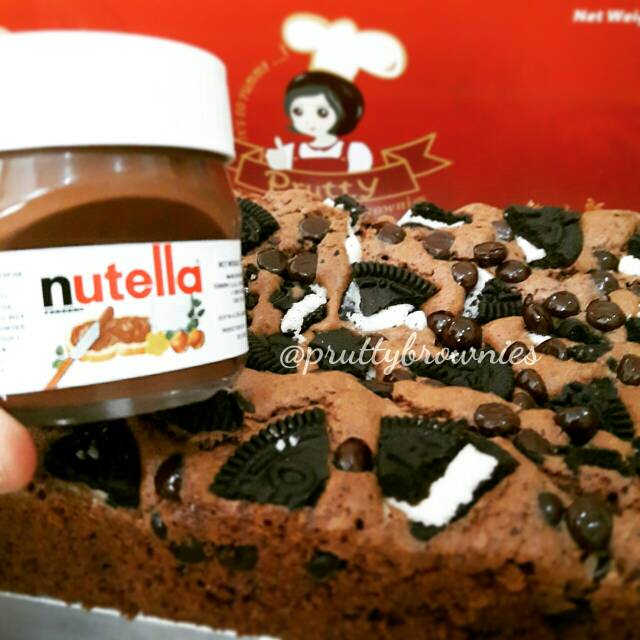 NUTELLA OREO CHOCO BROWNIES