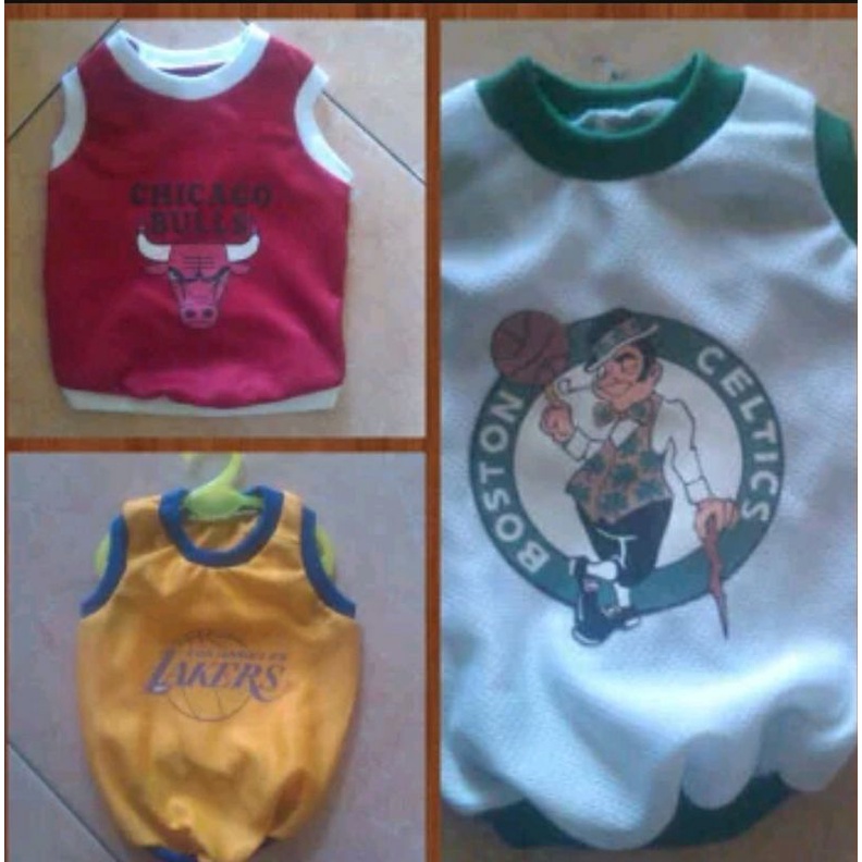 Baju kucing anjing NBA