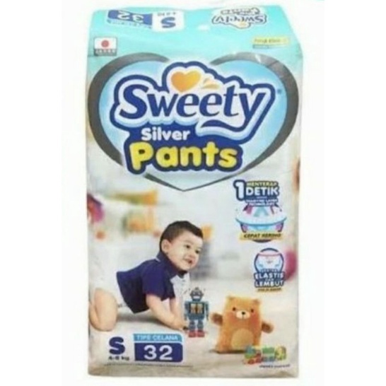 Sweety Silver Pants S32