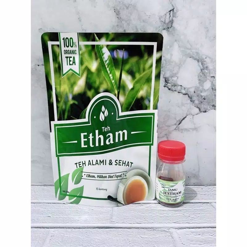 Jamu Jestham dan Teh Etham