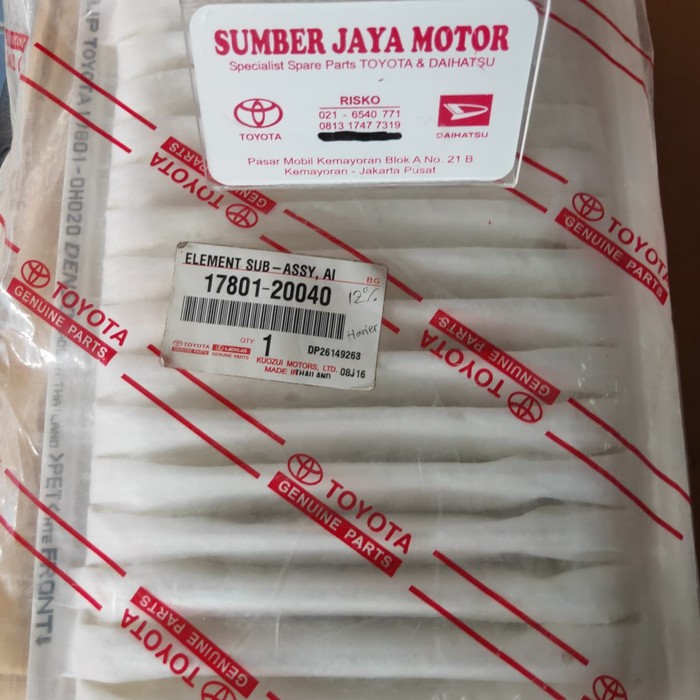 filter udara camry original