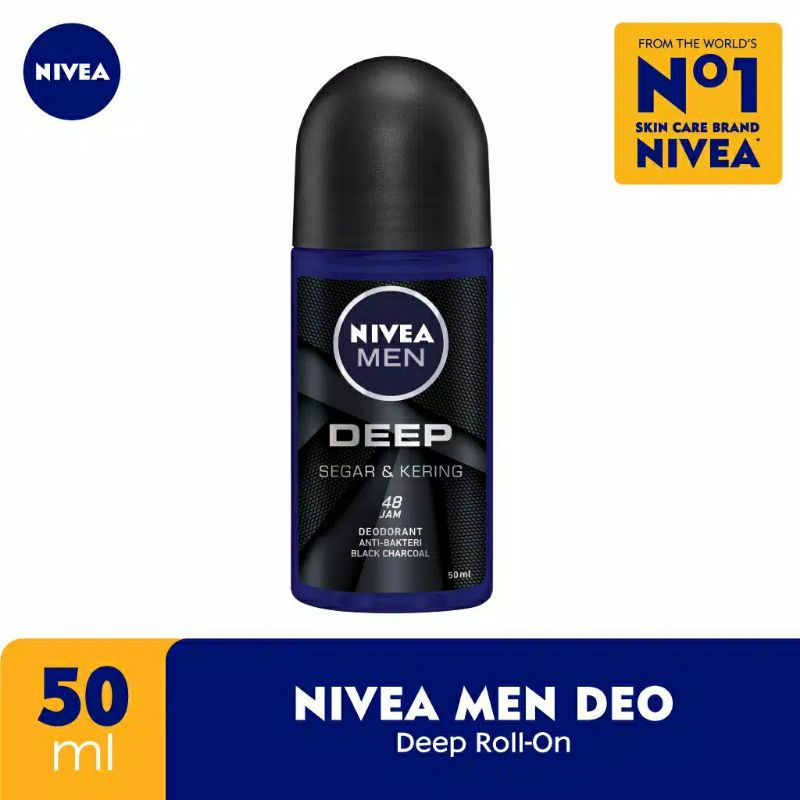 NIVEA MEN ROLL ON DEEP SEGAR&KERING 50ml
