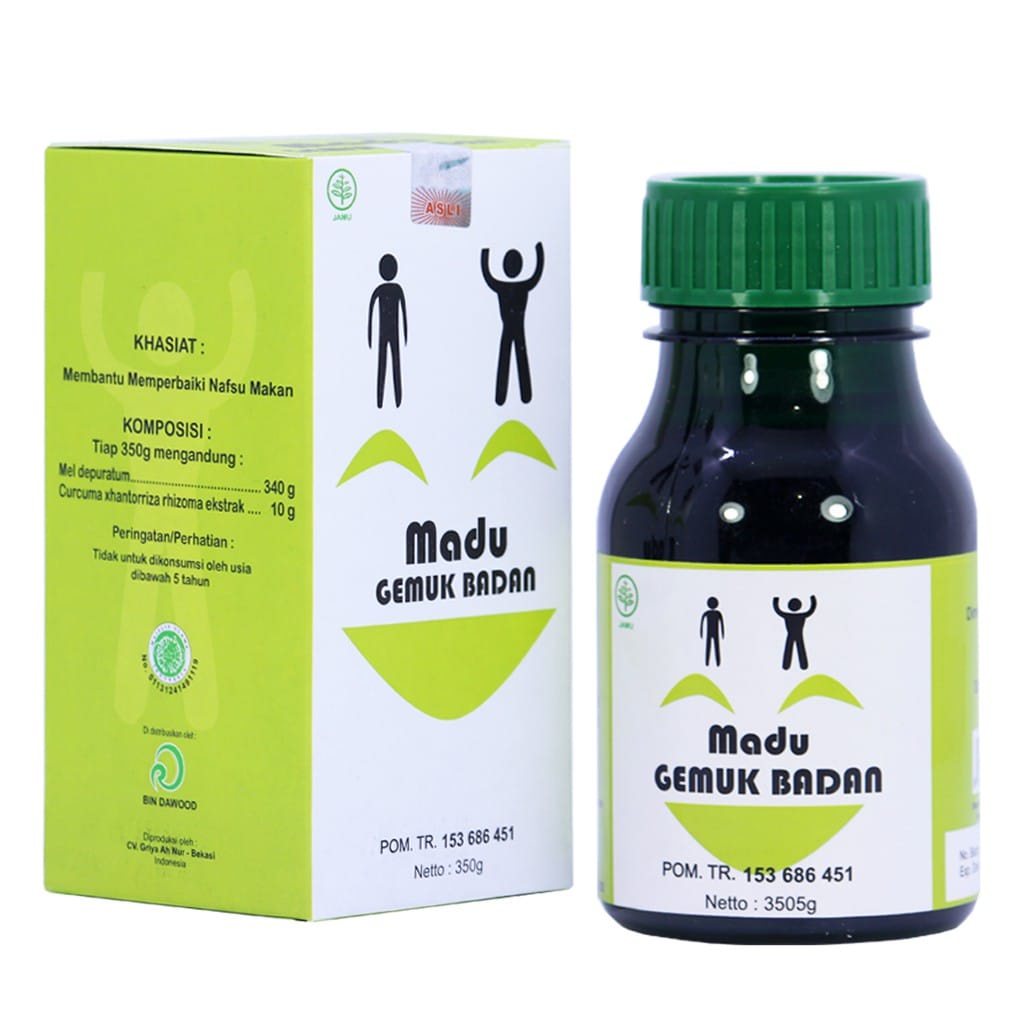*ORIGINAL* 1 BOTOL MADU GEMUK BADAN