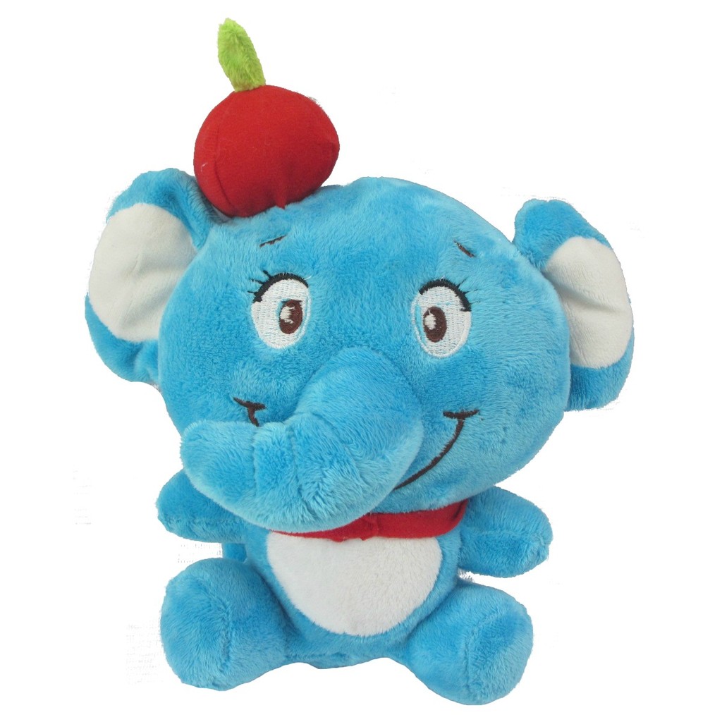 Boneka Gajah Apel Biru