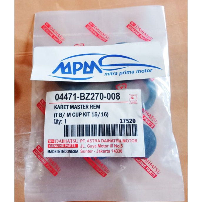 karet master rem atas granmax