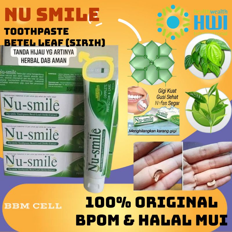 NU-SMILE toothpaste BELI 4 LEBIH HEMAT