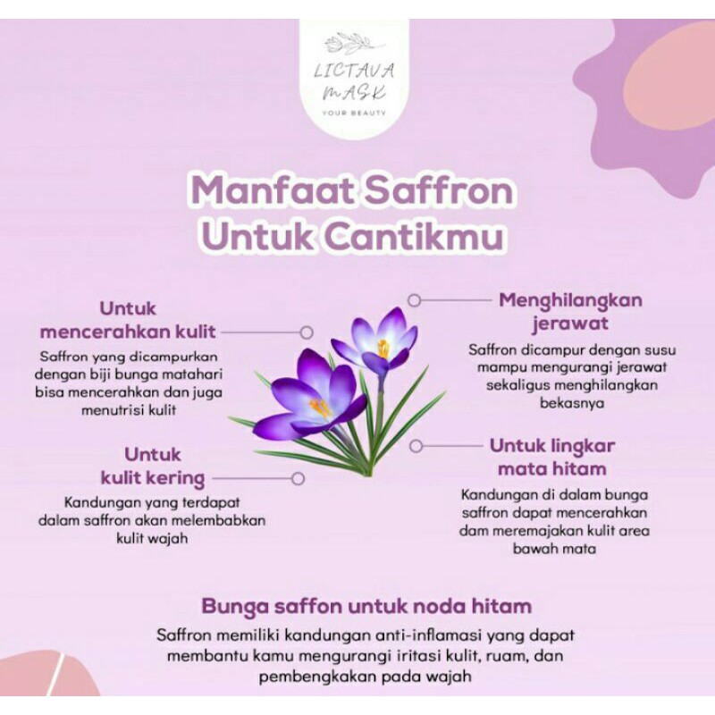 lictava mask saffron